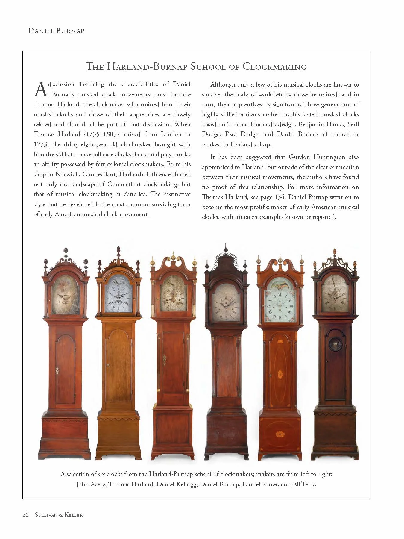 Musical Clocks of Early America, 1730-1830 by Gary R. Sullivan and